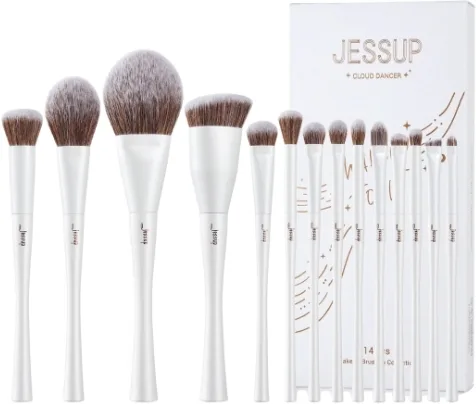 Набор кистей для макияжа Jessup Makeup Brushes Collection, модель T343, 14 шт