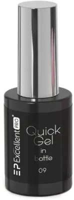 Гель для наращивания ногтей Excellent Pro Quick Gel In Bottle однофазный, во флаконе с кисточкой, 11 г, оттенок 04
