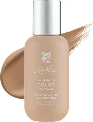 Тональный флюид BioNike Defense Color Pro Wear High Coverage кроющий стойкий SPF 30, 50 мл, оттенок 03 - Sand
