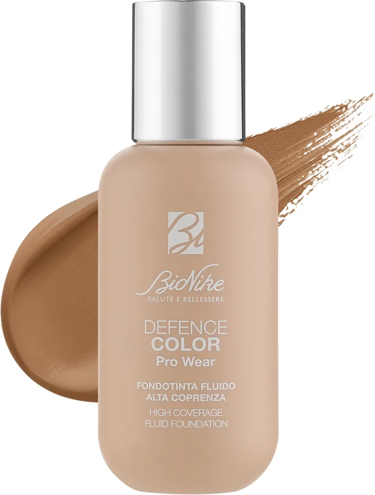 Тональный флюид BioNike Defense Color Pro Wear High Coverage кроющий стойкий SPF 30, 50 мл, оттенок 05 - Honey