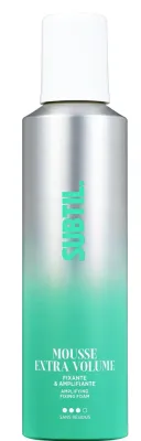 Пенка для объёма волос Subtil Mousse Extra Volume Amplifying Fixing Foam фиксирующая, сильной фиксации