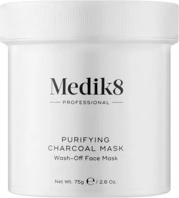 Очищающая маска для лица с активированным углём Medik8 Professional Purifying Charcoal Mask, 75 г