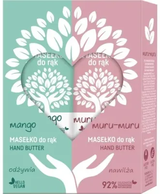 Набор кремов для рук Floslek Hands Butter Kit: Muru Muru и Mango, 2 по 50 мл
