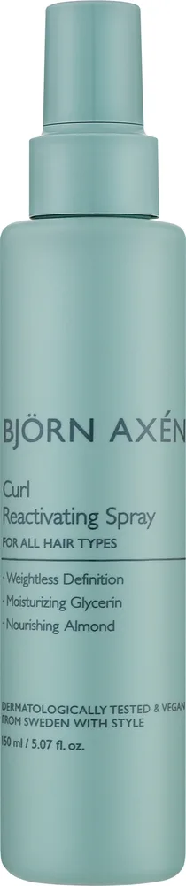 Спрей-реактиватор для вьющихся волос BjOrn AxEn Curl Reactivating Spray, Швеция, 150 мл