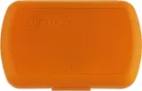 Дорожный набор Curaprox Kids для детей 6-12 лет зубная щетка паста 10 мл межзубные ершики и наклейки оранжевое — фото 3