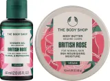 Набор The Body Shop British Rose Treats: гель для душа и масло для тела с ароматом розы — фото 2