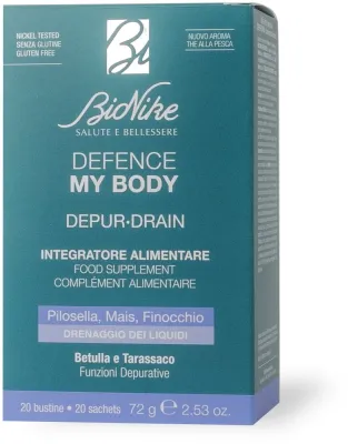 Пищевая добавка BioNike Defence My Body Depur-Drain для очищения организма, порошок, 72 г