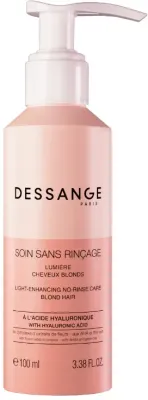 Dessange Light-Enhancing No-Rinse Care — несмываемый уход для осветлённых волос с фиалкой и AHA-кислотами, 100 мл
