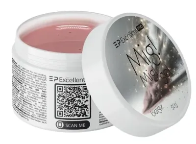 Однофазный гель для ногтей Excellent Pro Mig! Mig! Gel гибкий, самовыравнивающийся, жидкой консистенции, 30 г