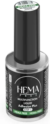 Обезжириватель для ногтей Excellent Pro Multifunction Liquid Adhesion Plus: обезжиривание, адгезия, снятие липкого слоя, 500 мл