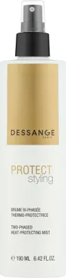 Термозащитный спрей для волос Dessange Protect Styling Two-Phased Heat-Protecting Mist, двухфазный, 190 мл