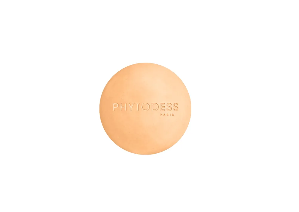 Твёрдый шампунь после солнца Phytodess Symbio Sun Shampooing Solide, с маслом макадамии, для волос и тела, 59 г