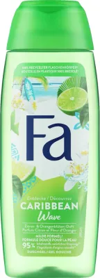 Fa Caribbean Wave гель для душа 250 мл, освежающий, с ароматом лайма