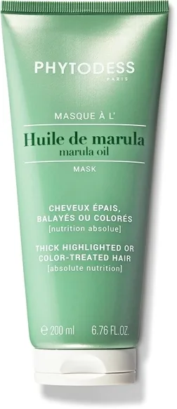 Маска для волос Phytodess Marula Oil Mask с маслом марулы, сохраняет яркость цвета, 200 мл