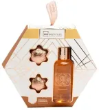 Набор для тела IDC Institute Scented Bath Bronze гель для душа и две бомбочки для ванны с тропическим ароматом 100+2x30 — фото 1