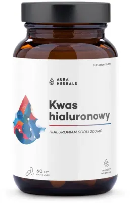 БАД гиалуроновая кислота Aura Herbals Hyaluronic Acid 200 мг, капсулы, 60 шт