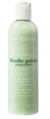 Шампунь для волос Phytodess Peppermint Shampoo, с экстрактом мяты перечной, детокс, 250 мл