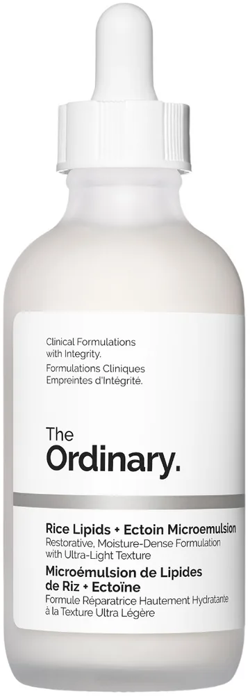 Сыворотка для лица The Ordinary Rice Lipids + Ectoin Microemulsion увлажняющая, восстанавливающая