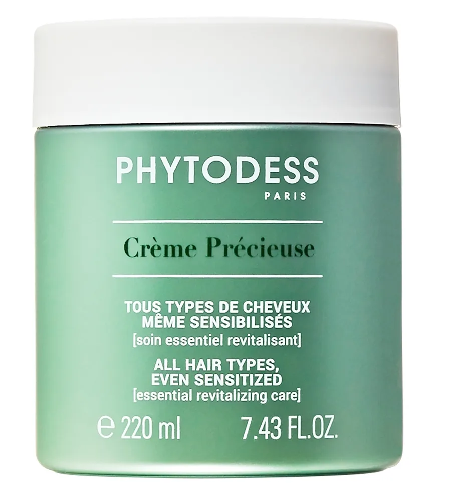 Крем для волос Phytodess Creme Precieuse восстанавливающий, питание и шелковистость для всех типов, с гидролизатом шёлка, 220 мл