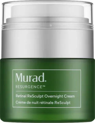 Murad Resurgence Retinal ReSculpt Overnight Cream ночной крем для лица и шеи с ретиналем, для жирной, комбинированной и сухой кожи, 50 мл