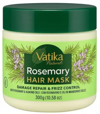Маска для волос Dabur Vatika Naturals Rosemary Hair Mask с розмарином, питательная, 300 г