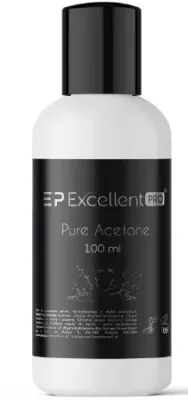 Ацетон косметический Excellent Pro Pure Acetone для снятия гель-лака, 100 мл