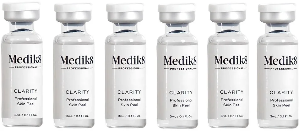 Пилинг для лица Medik8 Professional Peel Clarity комбинированный, для кожи, склонной к акне, 6 x 3 мл