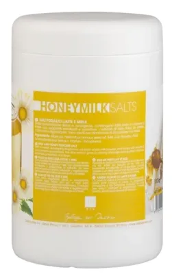 Ароматизированная соль для ванны Labor Pro Milk And Honey Scented Salts, молоко и мёд, 1000 г