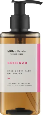 Гель для душа Miller Harris Scherzo, с помпой, 300 мл