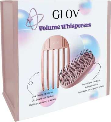 Glov Volume Whisperers Set набор для волос: заколка и аксессуар для распутывания, аксессуары для ухода за волосами