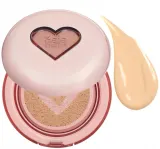 Тональное средство Kaja Soft Blur Cushion Foundation в формате кушона, с полуматовым финишем, 12 г, оттенок 2W - Light Medium — фото 1