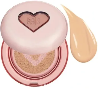 Тональное средство Kaja Soft Blur Cushion Foundation в формате кушона, с полуматовым финишем, 12 г, оттенок 3NW - Medium