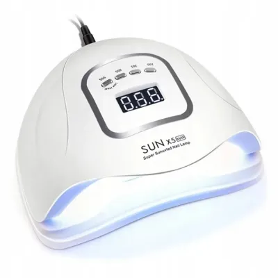 Лампа UV/LED для ногтей Sun X5 MAX 80W, для маникюра, белая, 1 шт