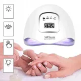 Лампа UV/LED для ногтей Sun X5 MAX 80W, для маникюра, белая, 1 шт — фото 3