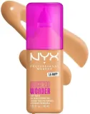 NYX Professional Makeup Podkład do twarzy - Тональный флюид NYX Professional Make Em Wonder Soft Matte матирующий стойкий, 30 мл, оттенок 15 - Buff — фото 1