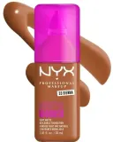 NYX Professional Makeup Podkład do twarzy - Тональный флюид NYX Professional Make Em Wonder Soft Matte матирующий стойкий, 30 мл, оттенок 33 - Sienna — фото 1