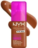 NYX Professional Makeup Podkład do twarzy - Тональный флюид NYX Professional Make Em Wonder Soft Matte матирующий стойкий, 30 мл, оттенок 35 - Soft Mocha — фото 1