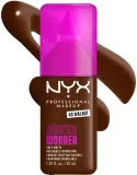 NYX Professional Makeup Podkład do twarzy - Тональный флюид NYX Professional Make Em Wonder Soft Matte матирующий стойкий, 30 мл, оттенок 40 - Walnut — фото 1