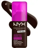 NYX Professional Makeup Podkład do twarzy - Тональный флюид NYX Professional Make Em Wonder Soft Matte матирующий стойкий, 30 мл, оттенок 45 - Rich Cocoa — фото 1