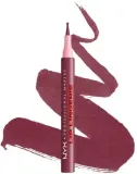 NYX Professional Makeup Konturówka do ust - Лайнер для губ NYX Professional Lip Lingerie Liner Stain контурный, водостойкий, 1 мл, оттенок Hot And Heavy (Black Currant) — фото 1