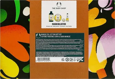 Набор The Body Shop Mango масло для тела 200 мл гель для душа 250 мл крем для рук 30 мл и бальзам для губ 10 мл
