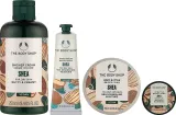 Набор The Body Shop Shea масло для тела 50 мл крем-гель для душа 250 мл крем для рук 30 мл и бальзам для губ 10 мл — фото 2