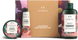 Набор для тела The Body Shop Strawberry гель для душа йогурт для тела и крем для рук с клубникой 250+200+30 мл — фото 1
