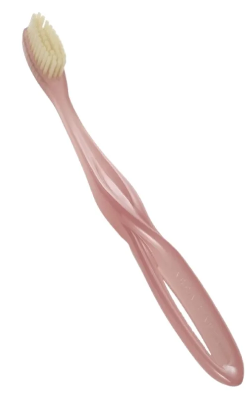Зубная щётка Acca Kappa Infinito Collection Toothbrush средней жёсткости, cloud pink, 1 шт
