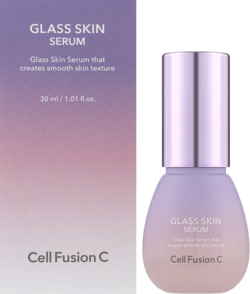 Сыворотка для лица Cell Fusion C Glass Skin с эффектом сияющей кожи, увлажняющая, 30 мл