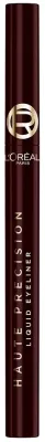 Подводка для глаз жидкая L'Oreal Paris Haute Precision Liquid Eyeliner, с фетровым аппликатором, водостойкая, 1 мл