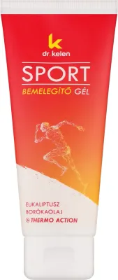 Dr.Kelen Sport гель для тела согревающий массажный для мышц после тренировки с ментолом 175 мл