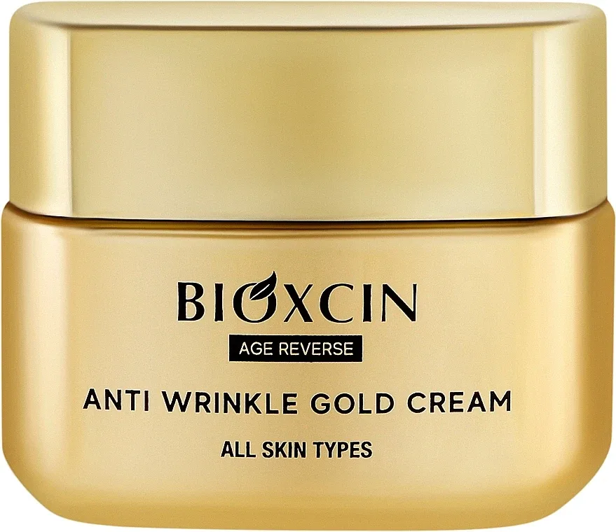 Крем для лица Bioxcin Age Reverse Gold против морщин с золотом 50 мл