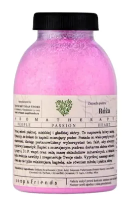 Soap&Friends Soap&Friends - Soap and Friends Aromatherapy пудра для ванны шипучая Роза 200 г, бурлящее средство для ванны с ароматом розы