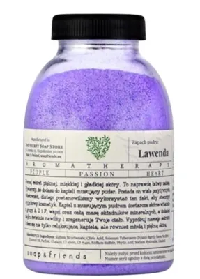 Soap&Friends Soap&Friends - Soap and Friends Aromatherapy пудра для ванны шипучая Лаванда 200 г, ароматическая, для расслабляющей ванны